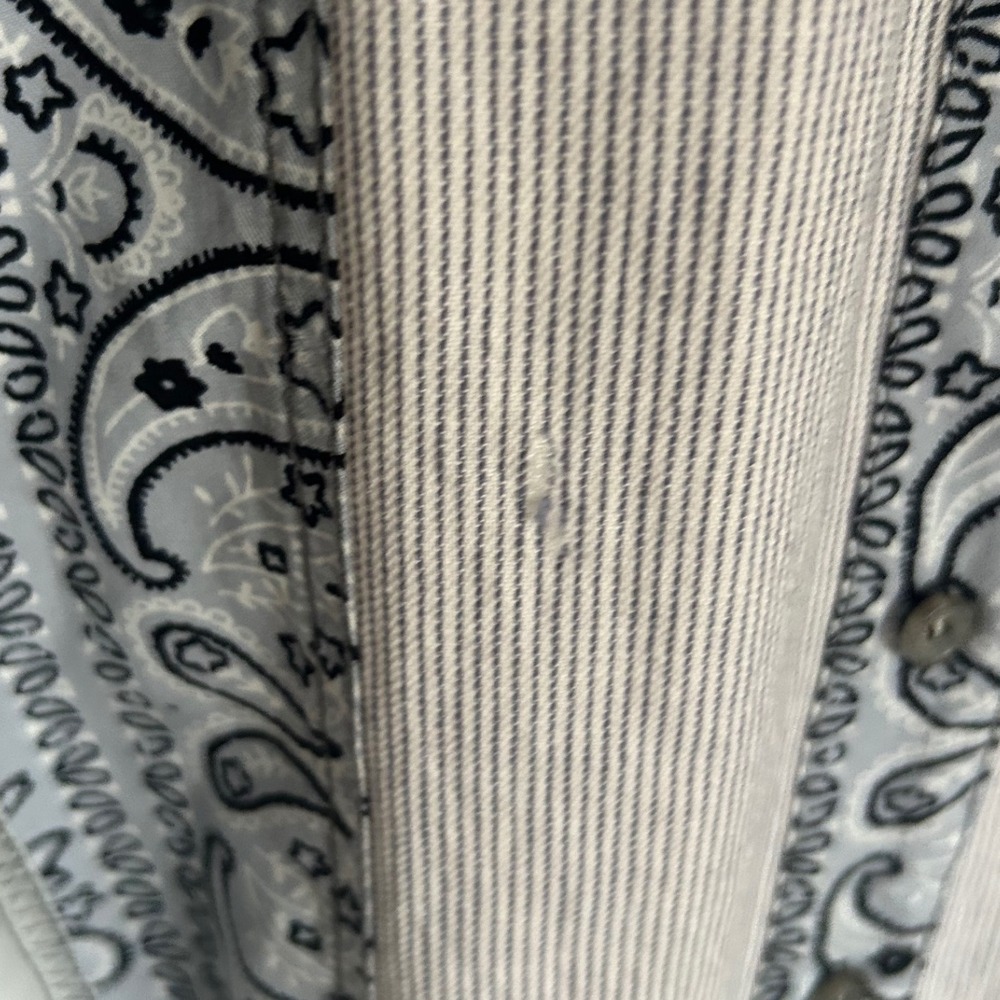 Free People Patchwork Distressed Striped Long Sle… - image 6